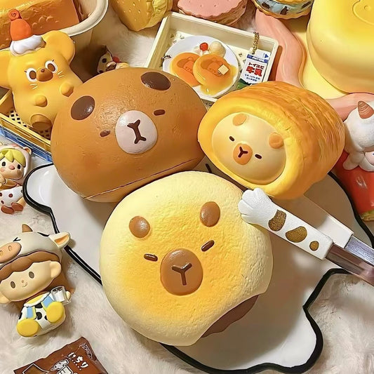 Capybara Collection Slow Rising Squishy Stress Relief Decompression Toy