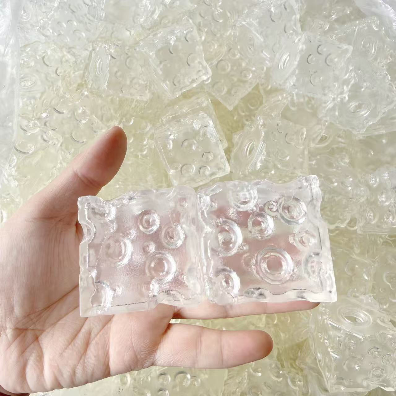 Cheese Cube Stress Ball Skin