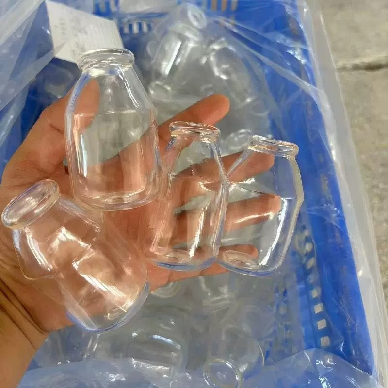 Glass Milk Bottle Stress Ball Skin