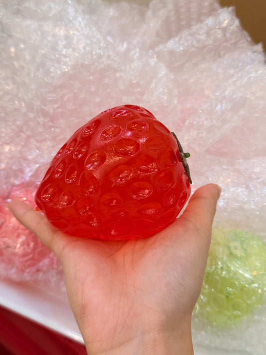 Jumbo Vaseline Strawberry Stress Ball Squishy