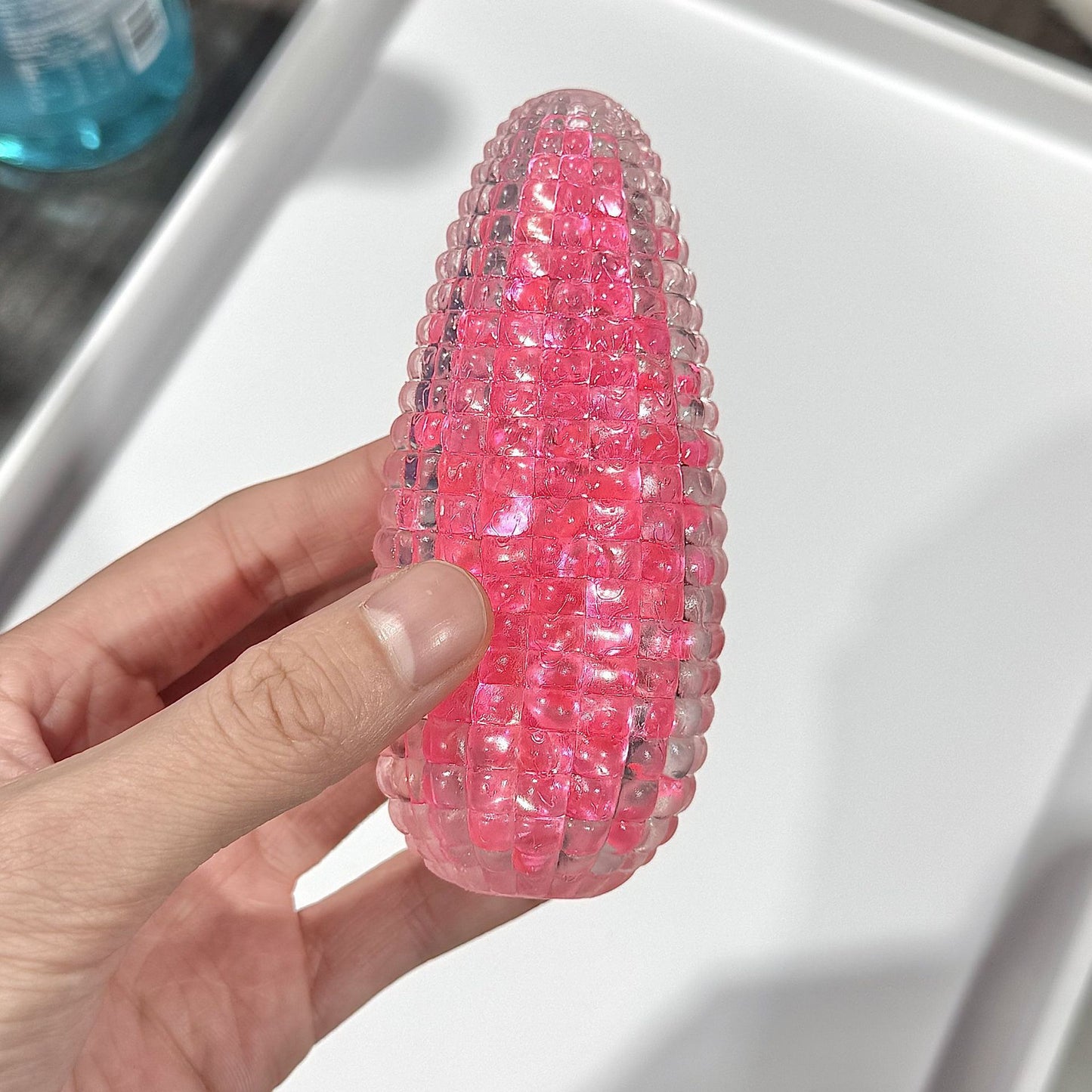 Stress Ball Corn w/ Beads Squishy Stress Relief Decompression Toy