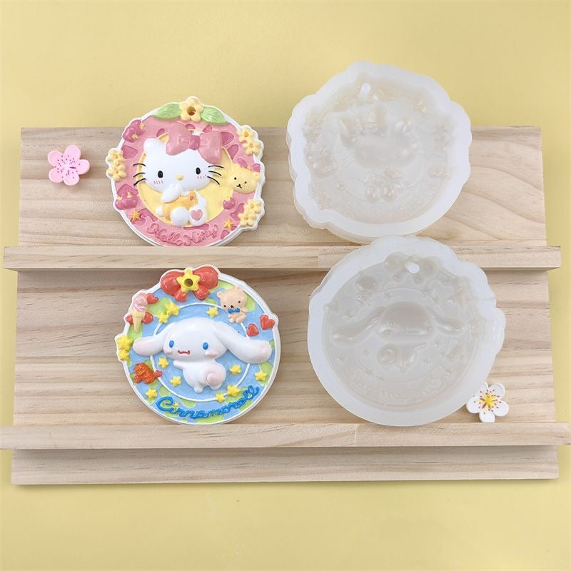 Cinnamon Cinnamoroll Hanging Board Silicone Molds