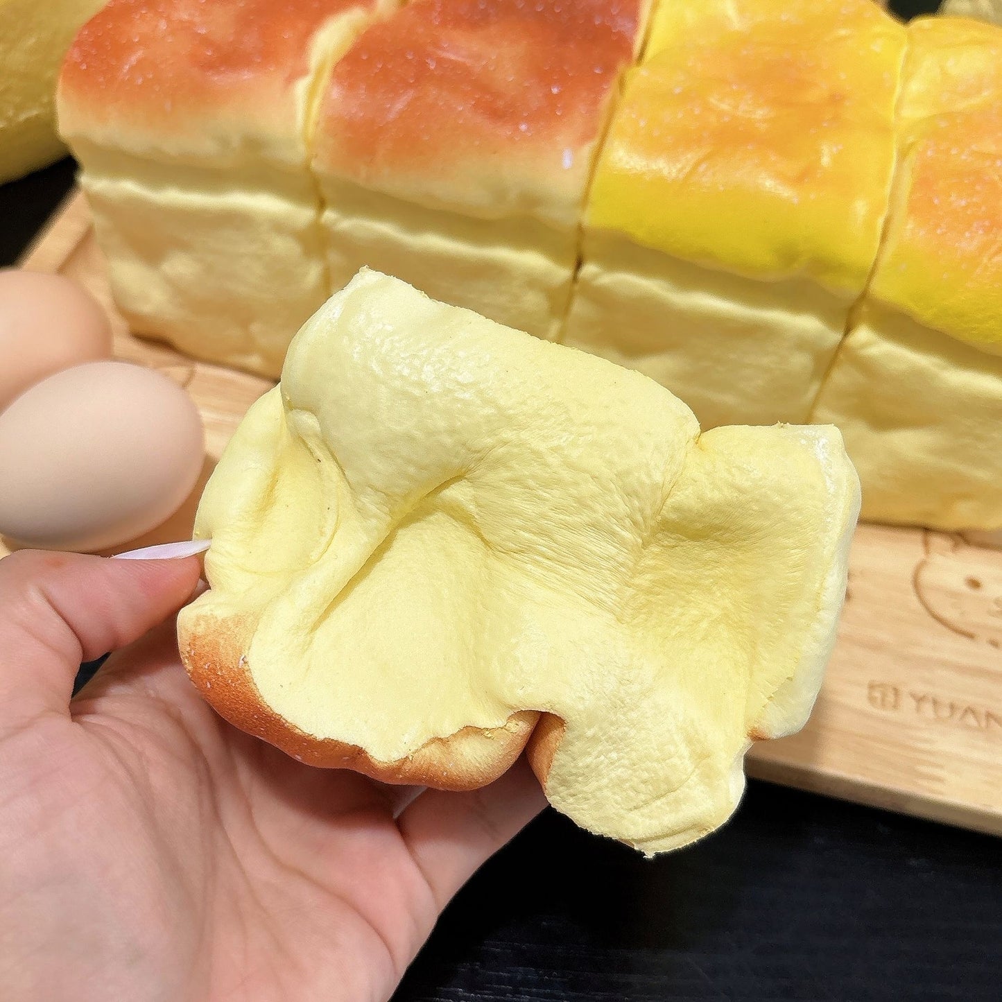 Toast Slow Rising Squishy Stress Relief Decompression Toy