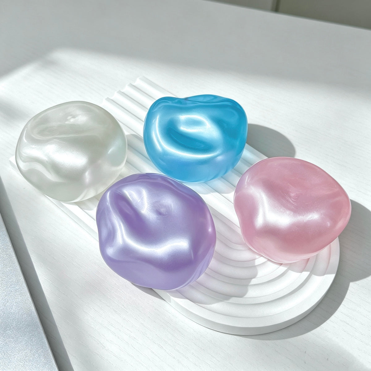 Vaseline Pearlescent Stress Ball Squishy