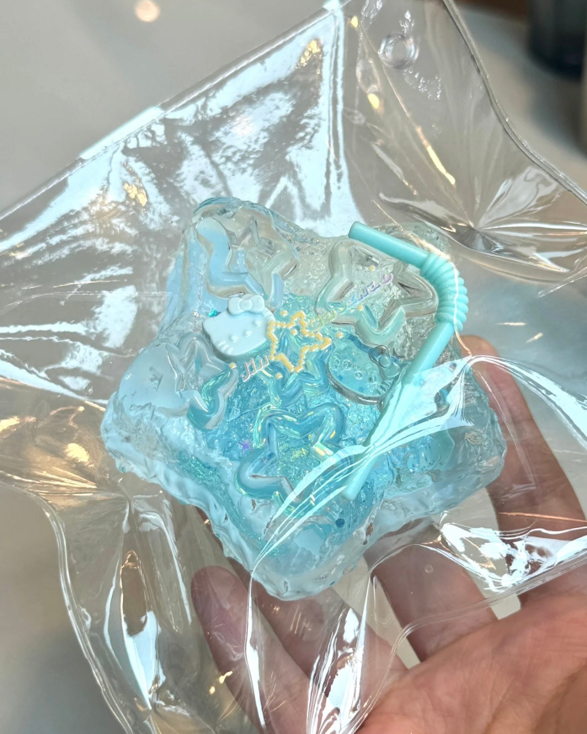 Star Liquid Filler Squishy Stress Relief Decompression Toy