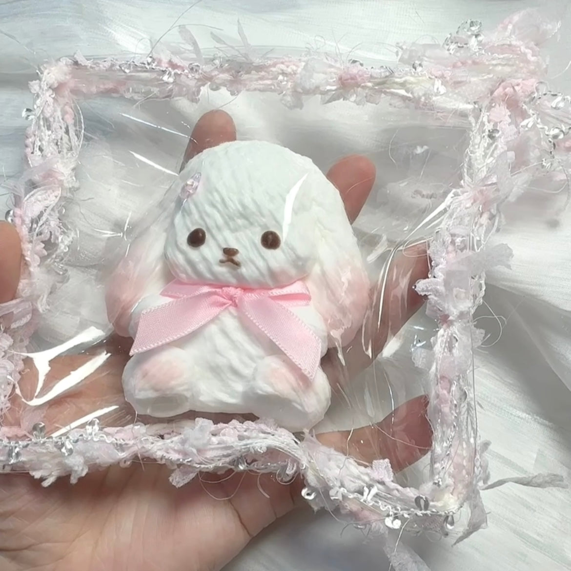 Giant Ear Bunny Squishy Stress Relief Decompression Toy – PinkPinkSquishy