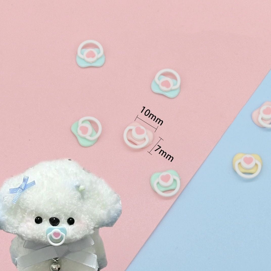 100pcs Pacifier for Squishy Dolls Yarn Art