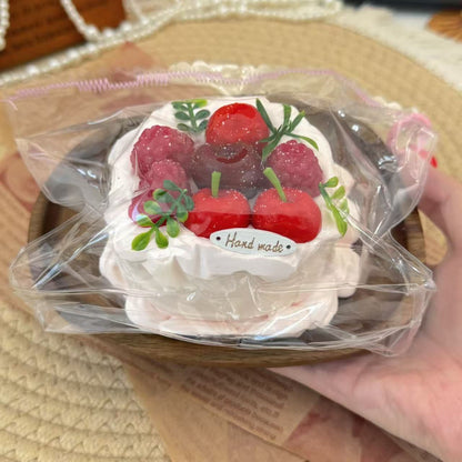 Raspberry Cake Squishy Stress Relief Decompression Toy