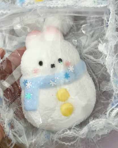 Snow Bunny Squishy Stress Relief Decompression Toy