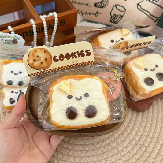 JC Toast Squishy Stress Relief Decompression Toy