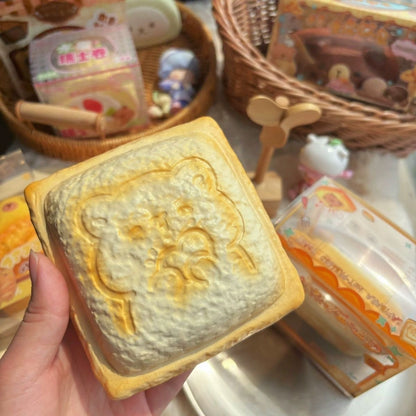 Capybara Toast Slow Rising Squishy Stress Relief Decompression Toy