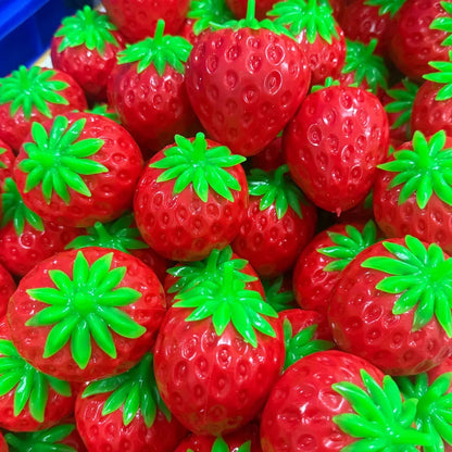 Strawberry Blacks Stress Ball Squishy Stress Relief Decompression Toy