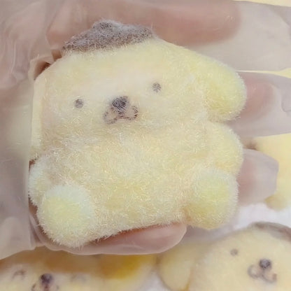 Pompompurin Keychain Squishy Stress Relief Toy