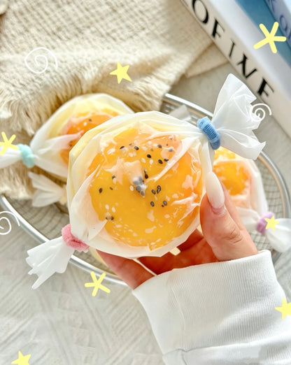 Cracking Sesame Egg Stress Ball Squishy Stress Relief Fidget Toy