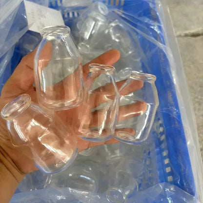 Glass Milk Bottle Stress Ball Skin