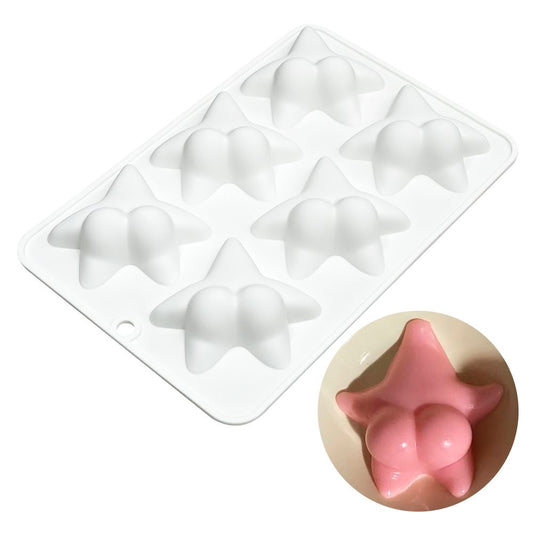 6 Pcs Patric Mold Silicone Squishy Mold