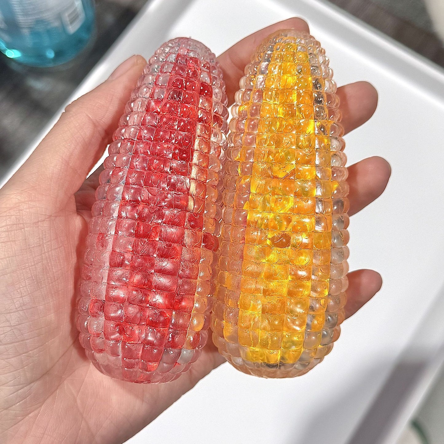 Stress Ball Corn w/ Beads Squishy Stress Relief Decompression Toy