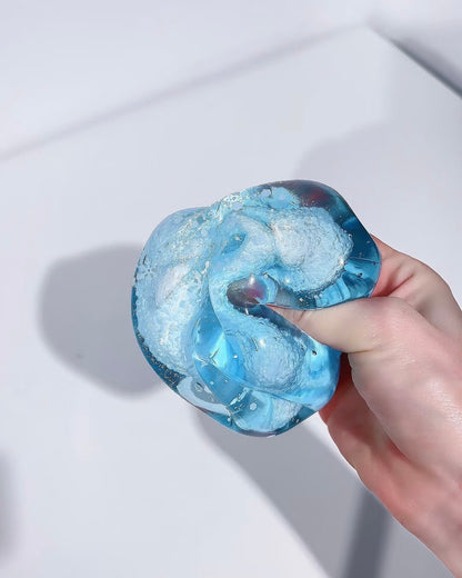 Maltose Snow Ball Stress Ball Squishy Stress Relief Decompression Toy