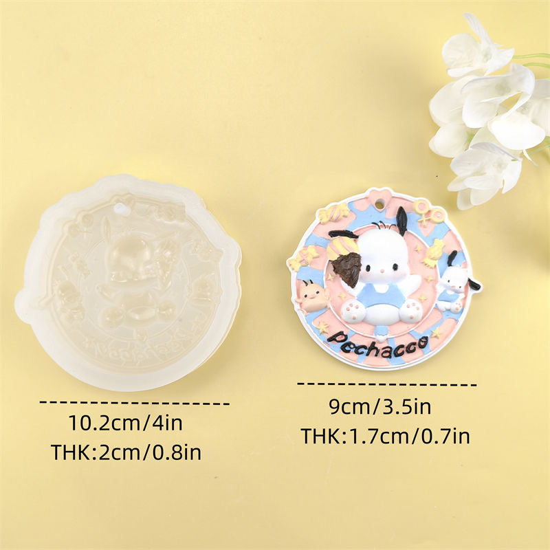 Cinnamon Cinnamoroll Hanging Board Silicone Molds