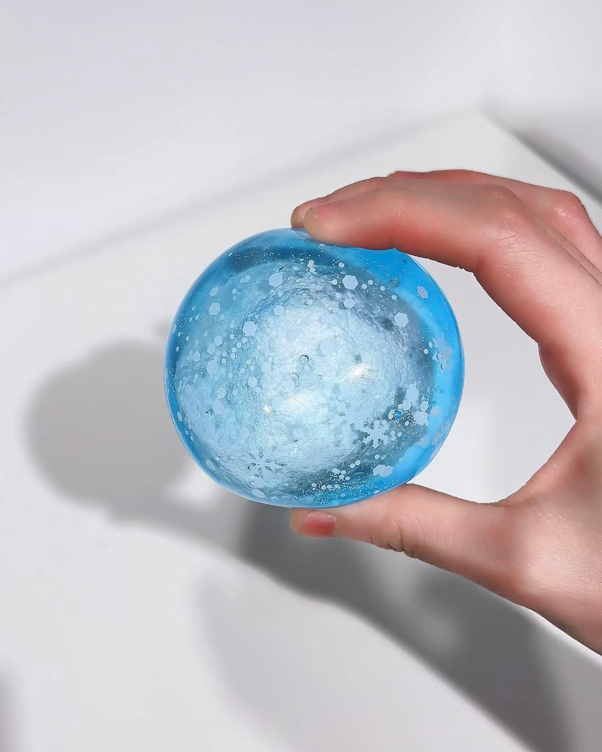 Maltose Snow Ball Stress Ball Squishy Stress Relief Decompression Toy
