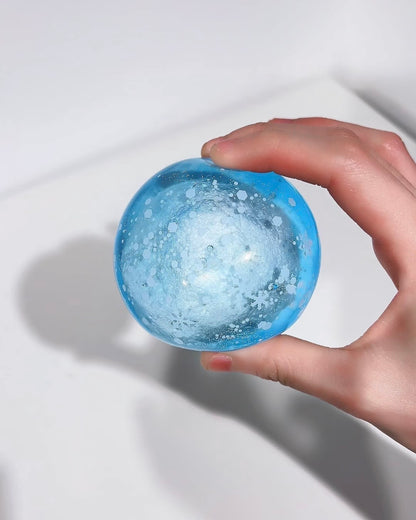 Maltose Snow Ball Stress Ball Squishy Stress Relief Decompression Toy