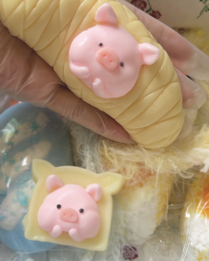 Piggy Bread Series Squishy Stress Relief Decompression Toy