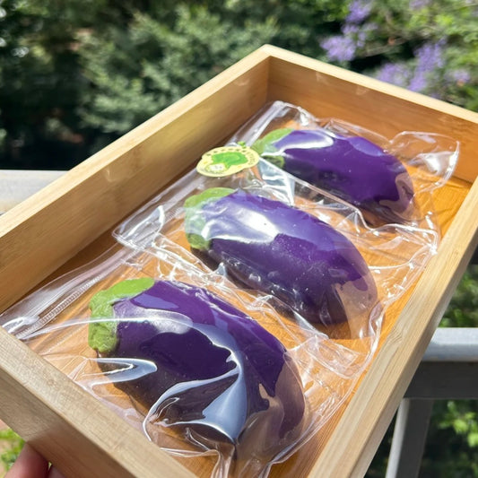 🍆 Eggplant Squishy Stress Relief Decompression Toy