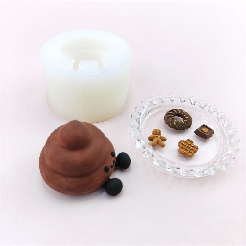 JC Poop Mold Silicone Squishy Mold