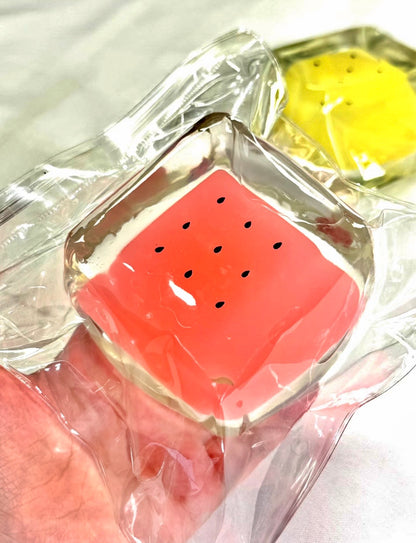 Ice Cube Watermelon Taba Squishy Stress Relief Decompression Toy
