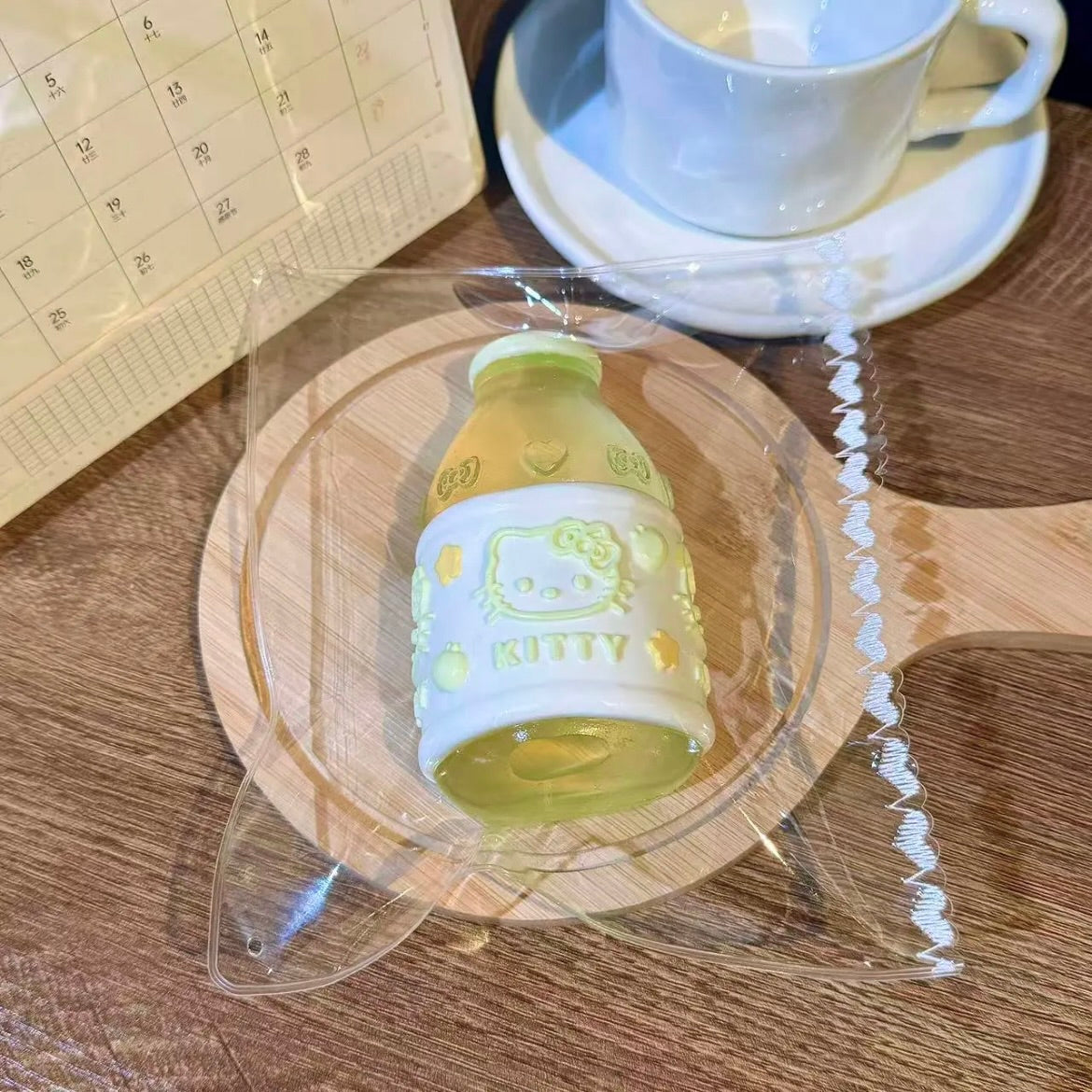 Kitty Water Bottle Squishy Stress Relief Decompression Toy