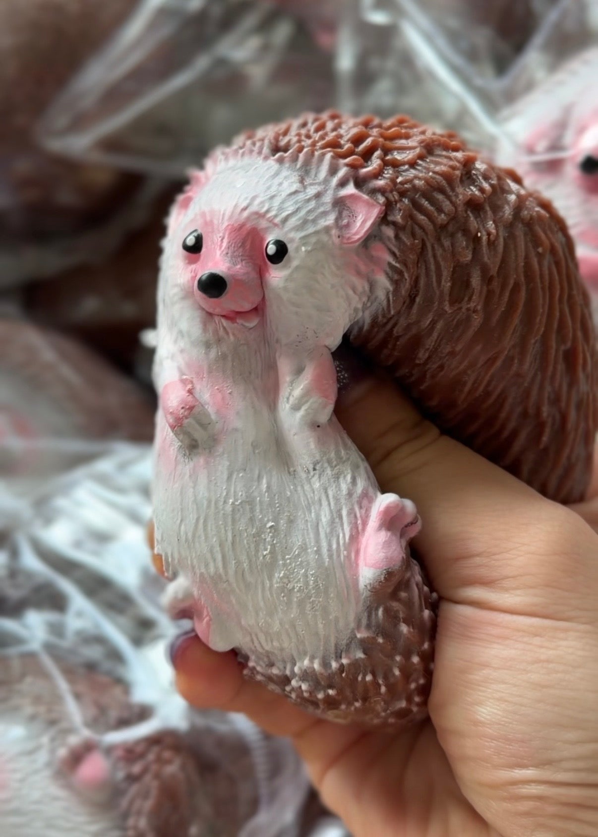 Hedgehog Stress Ball Squishy Stress Relief Decompression Toy