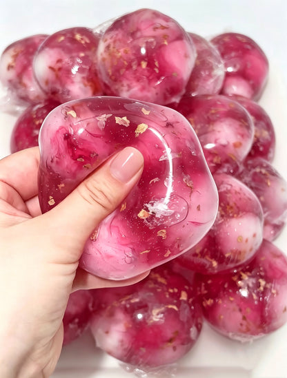 Rose Ember Cracking Ball Stress Ball Squishy Stress Relief Fidget Toy