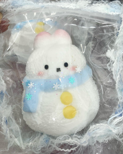 Snow Bunny Squishy Stress Relief Decompression Toy