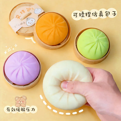 Bun/Dumplings Squishy Stress Relief Decompression Toy