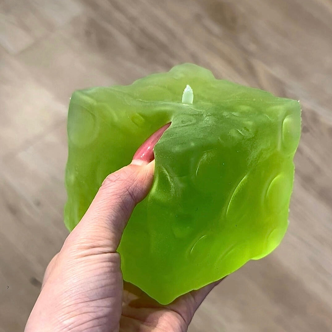 Jumbo Cheese  Vaseline Stress Ball Squishy Stress Relief Decompression Toy