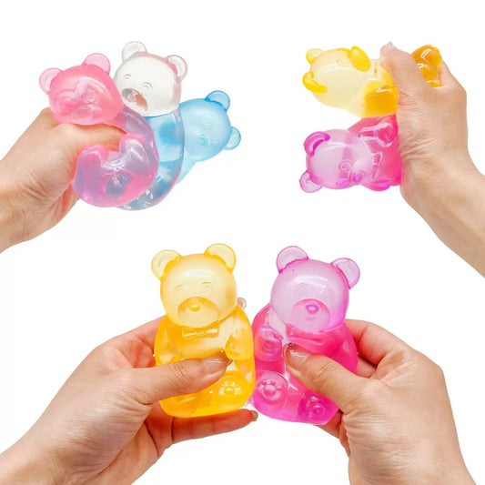 Stress Ball Jelly Bear Squishy Stress Relief Decompression Toy