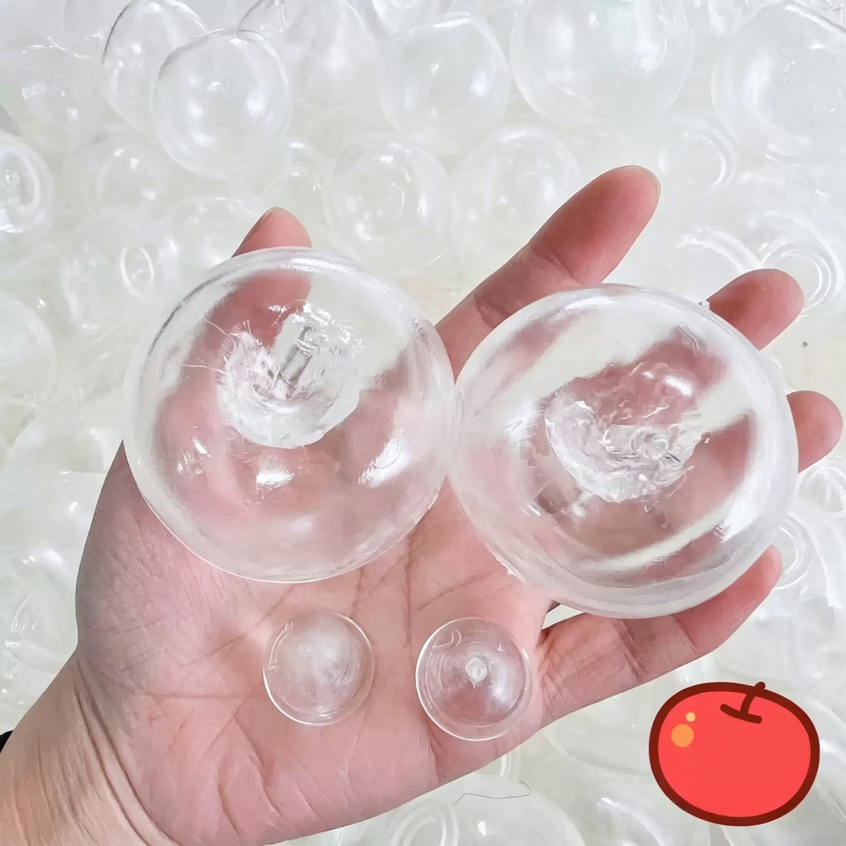 Apple Stress Ball Skin w/ Plug