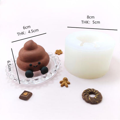 JC Poop Mold Silicone Squishy Mold