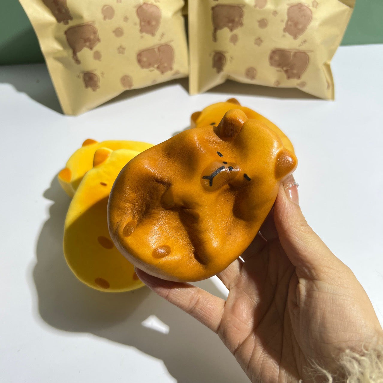 Capybara Hash Brown Slow Rising Squishy Stress Relief Decompression Toy