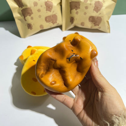 Capybara Hash Brown Slow Rising Squishy Stress Relief Decompression Toy