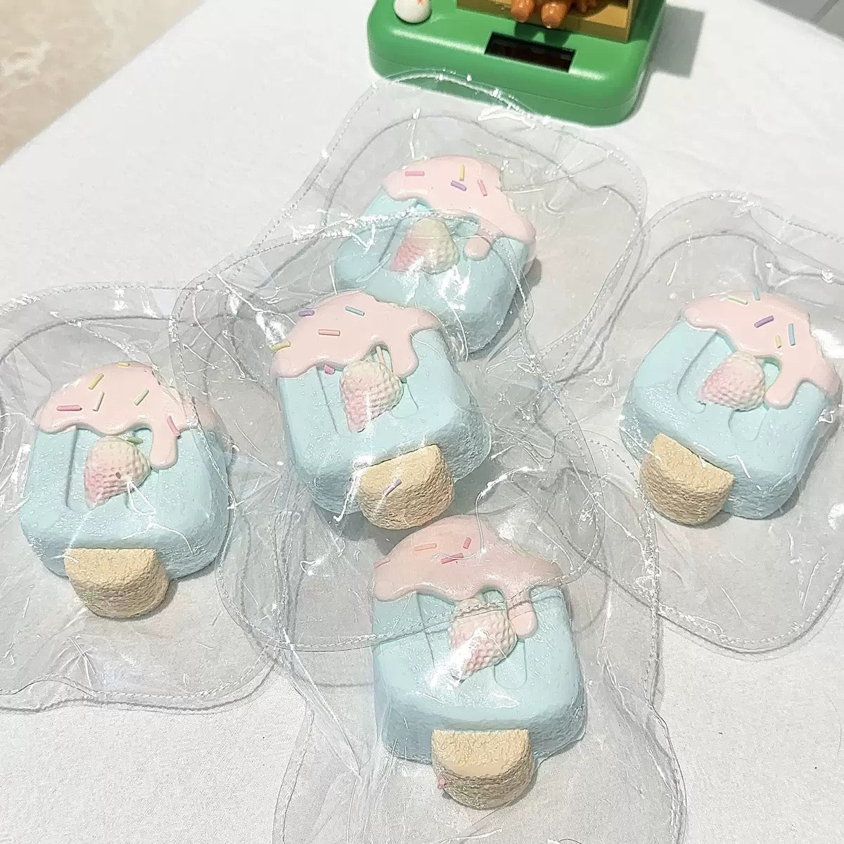 Ice Cream Taba Squishy Stress Relief Fidget Toy