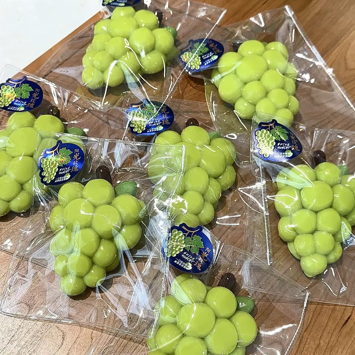 Green Grape Taba Squishy Stress Relief Fidget Toy