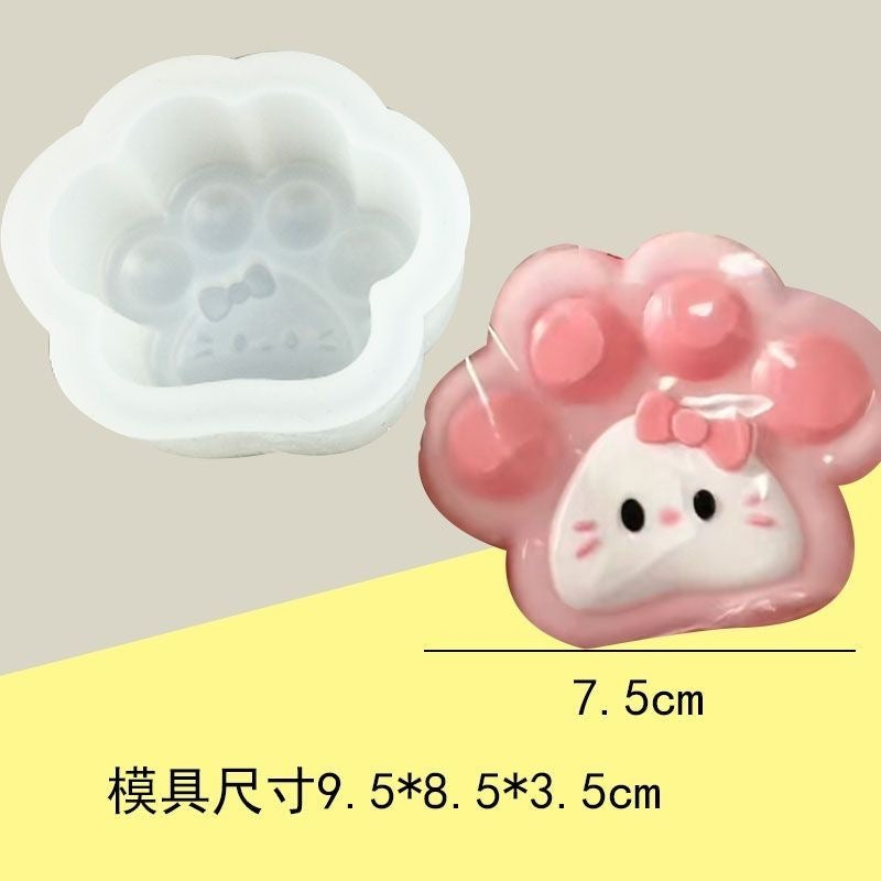 Kitty Paw Silicone Molds