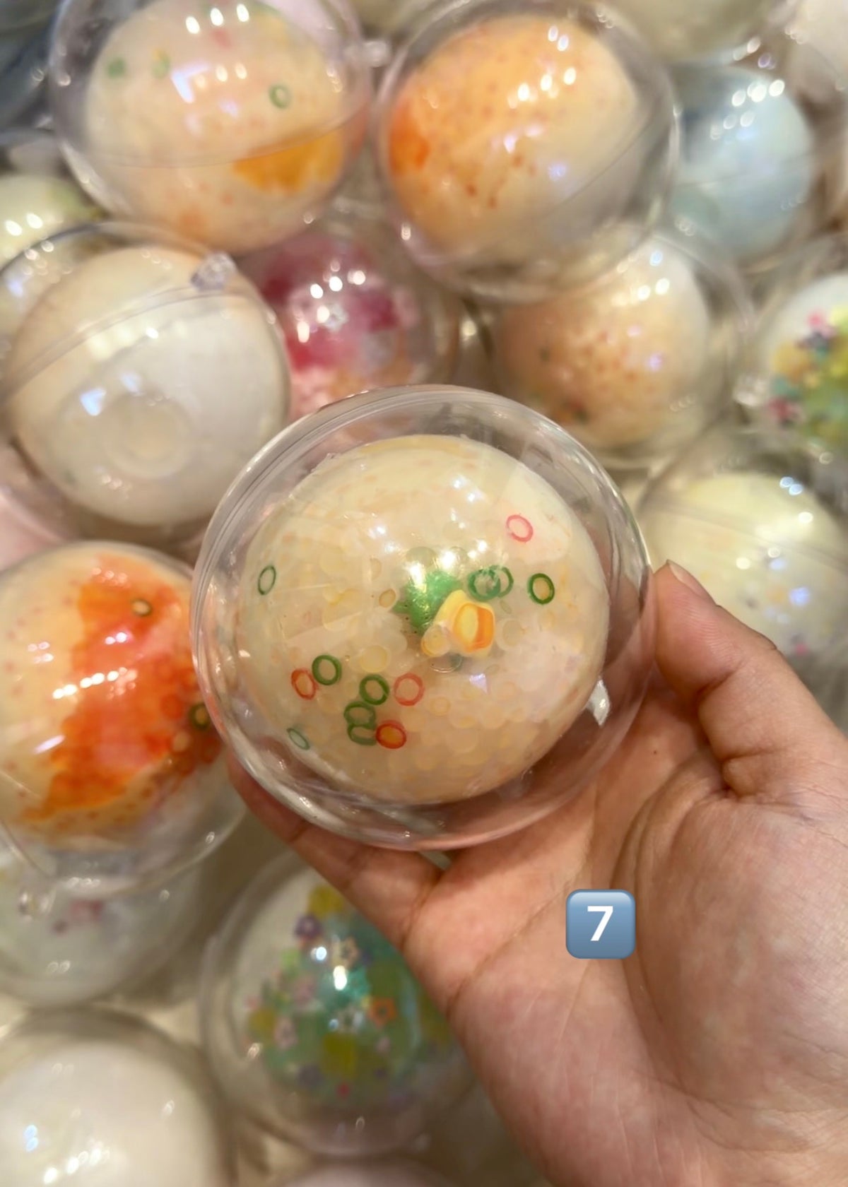 Crunchy Blocks Stress Ball Squishy Fidget Toy