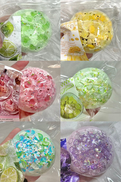 Crunchy Floral Stress Ball Squishy Toy