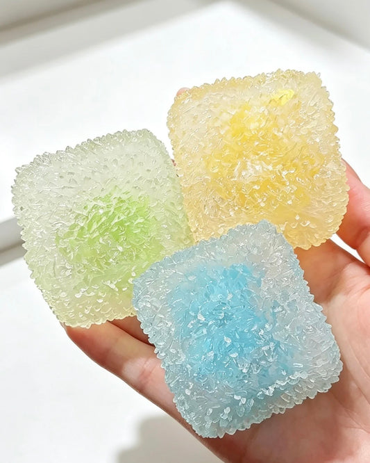 Vaseline Cube Stress Ball Squishy Fidget Toy