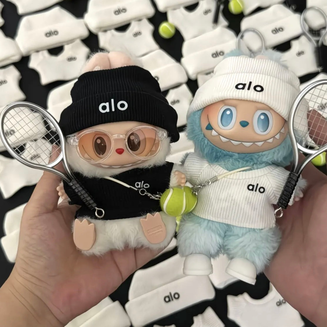 Labubu LV Outfit- Handmade Unique Designs Clothes for Labubu Plush Doll