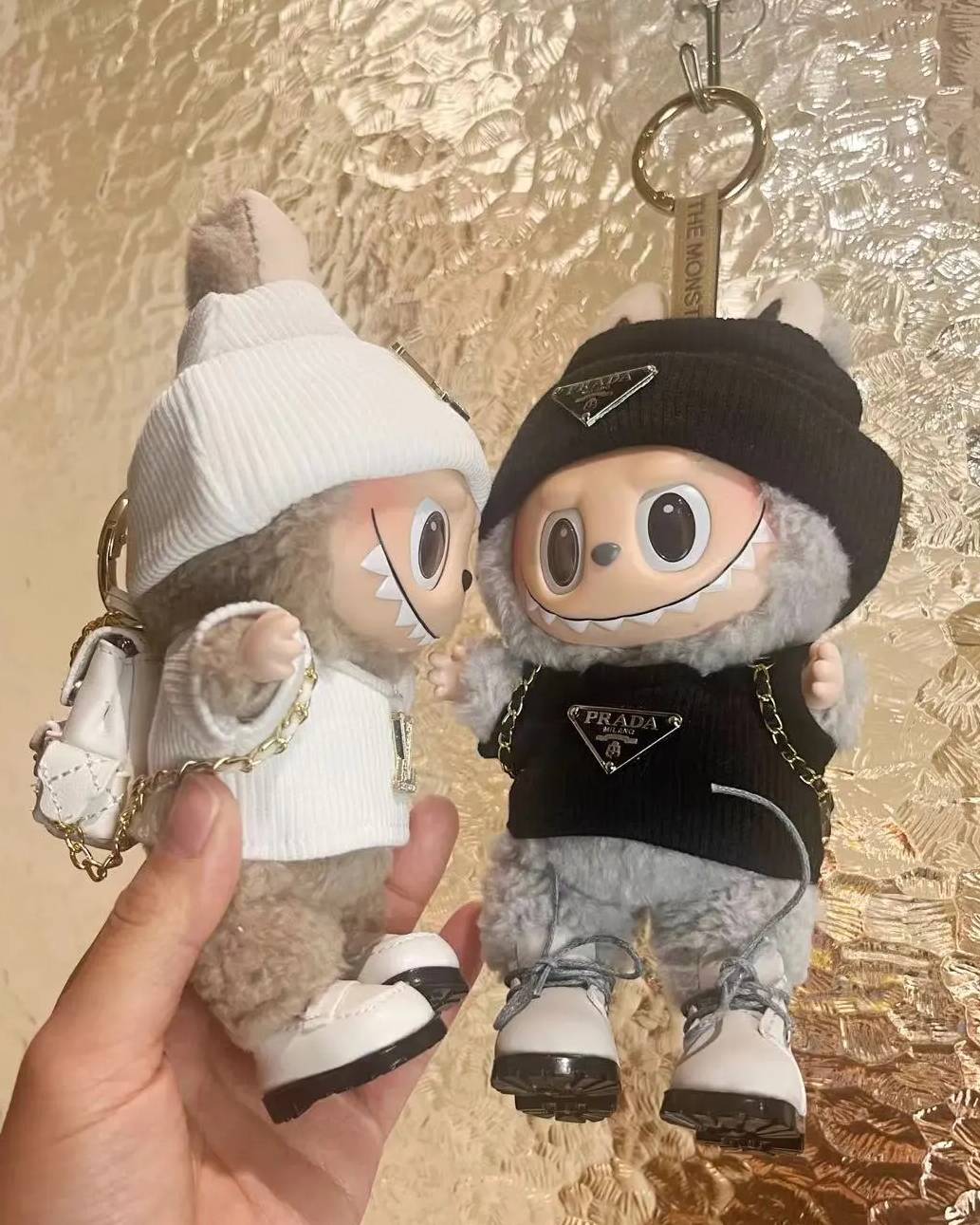 Labubu LV Outfit- Handmade Unique Designs Clothes for Labubu Plush Doll