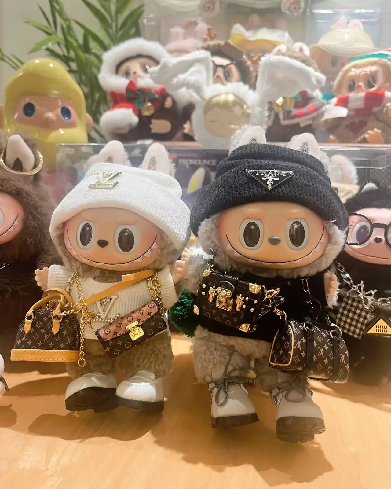 Labubu LV Outfit- Handmade Unique Designs Clothes for Labubu Plush Doll